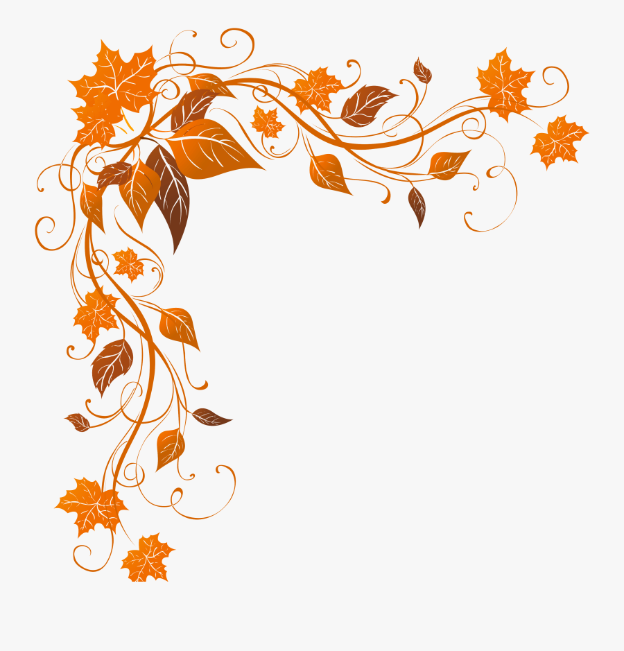 Decoration X Dumielauxepices Net - Fall Leaves Corner Png, Transparent Clipart