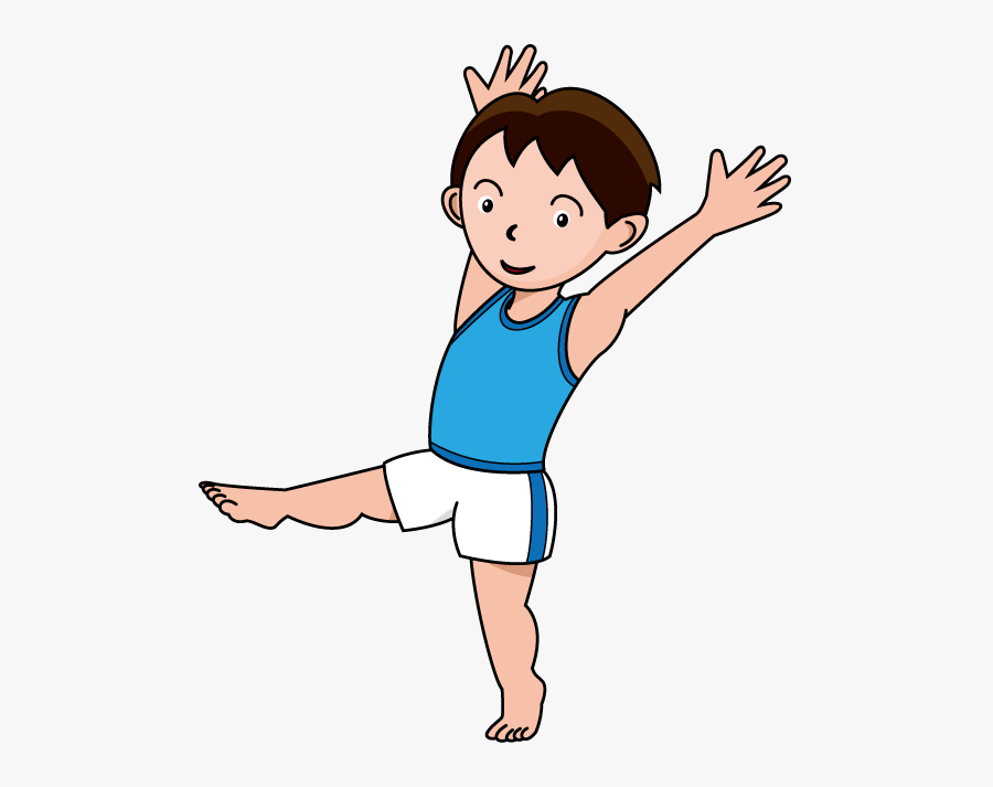 Gymnastics Clipart Black And White Free - Gymnastics Clipart, Transparent Clipart