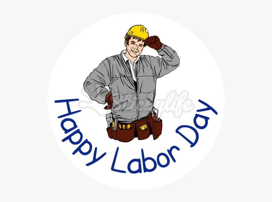 Labor Day Car Magnet - Cartoon , Free Transparent Clipart - ClipartKey