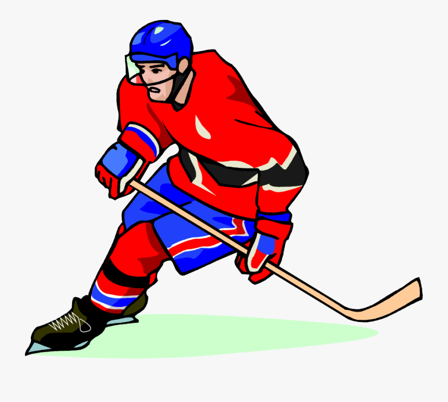 Free Hockey Player Vector Art Clip Art Image From Free - Hockey Clip Art Free, Transparent Clipart