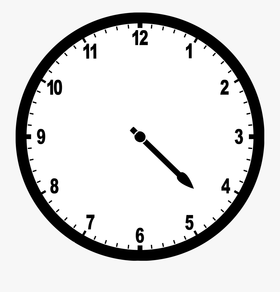 Clipart Great For - 10 00 Analog Clock, Transparent Clipart