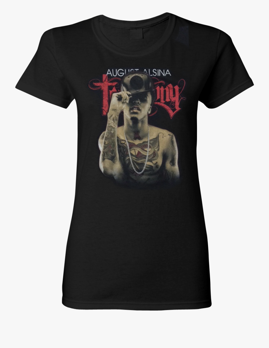 August Alsina Shirts T Shirt Free Transparent Clipart Clipartkey