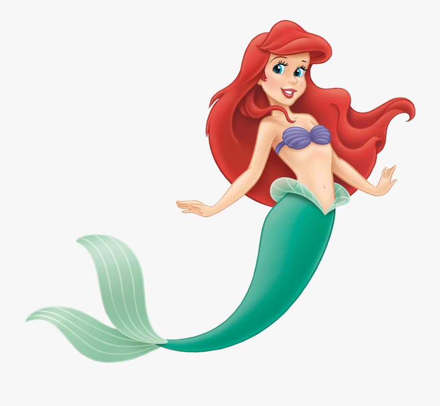 Mermaid Tail Clipart Cartoon - Ariel The Little Mermaid , Free