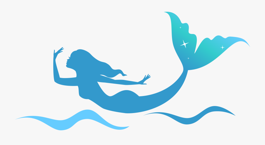 Mermaid Swimming Instructor - Free Mermaid Clipart, Transparent Clipart