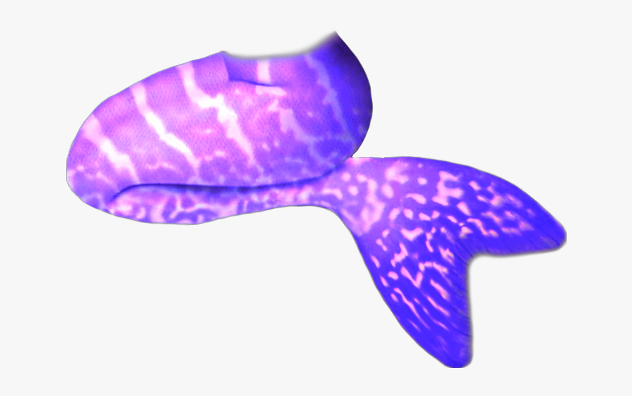 Mermaid Tail Bent - Galaxy Purple Mermaid Tails, Transparent Clipart