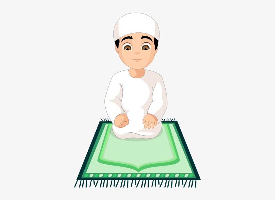Step By Step Muslim Prayer Guide Steps Of Salah Tashahhud, - Muslim Praying Png, Transparent Clipart