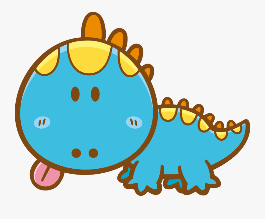 Puppy Clip Art Cartoon Hand Painted Cute - Cute Dinosaur Clipart Png, Transparent Clipart