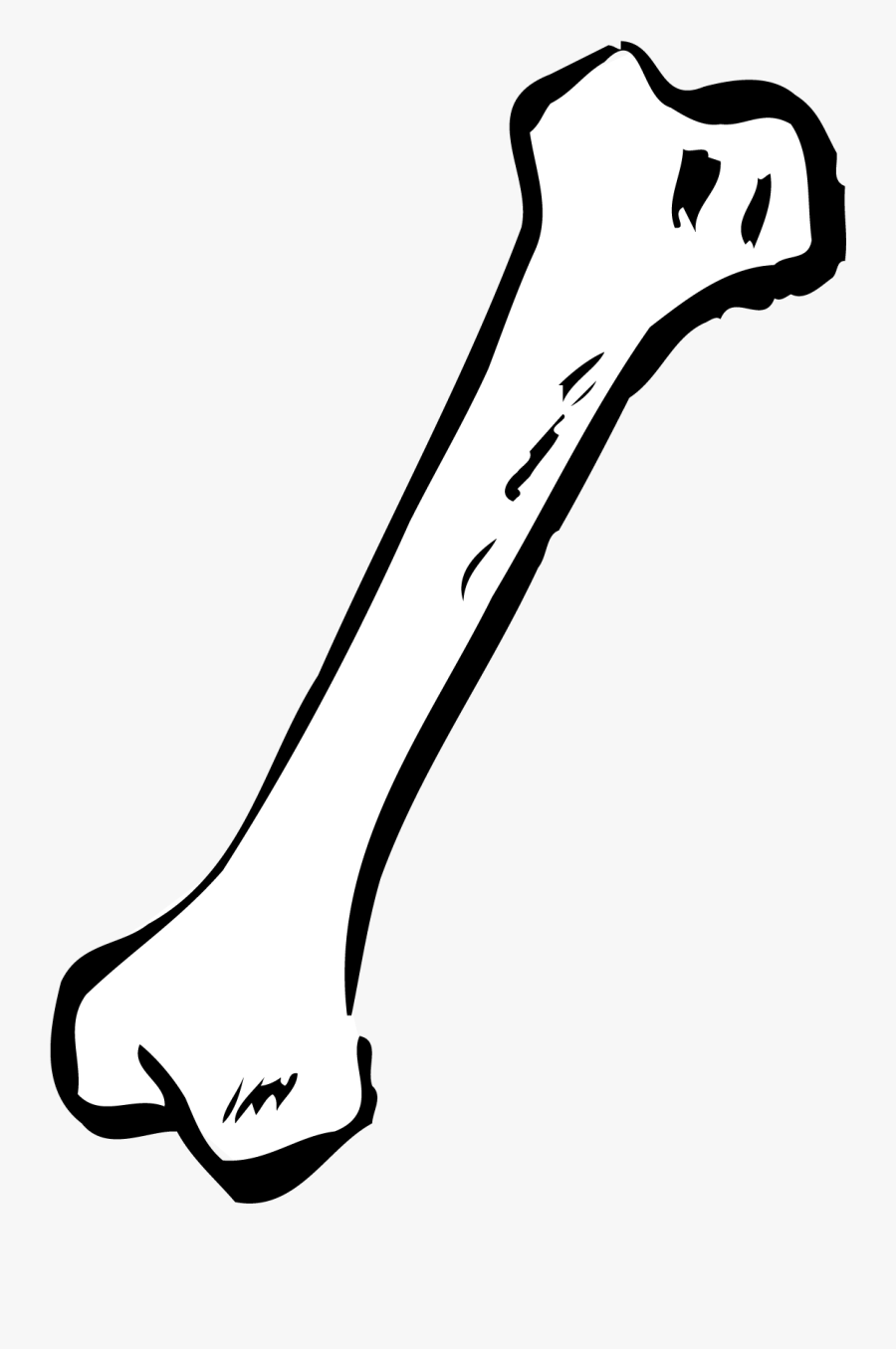 Dog Bone Clip Art Cartoon - Bone Clip Art, Transparent Clipart