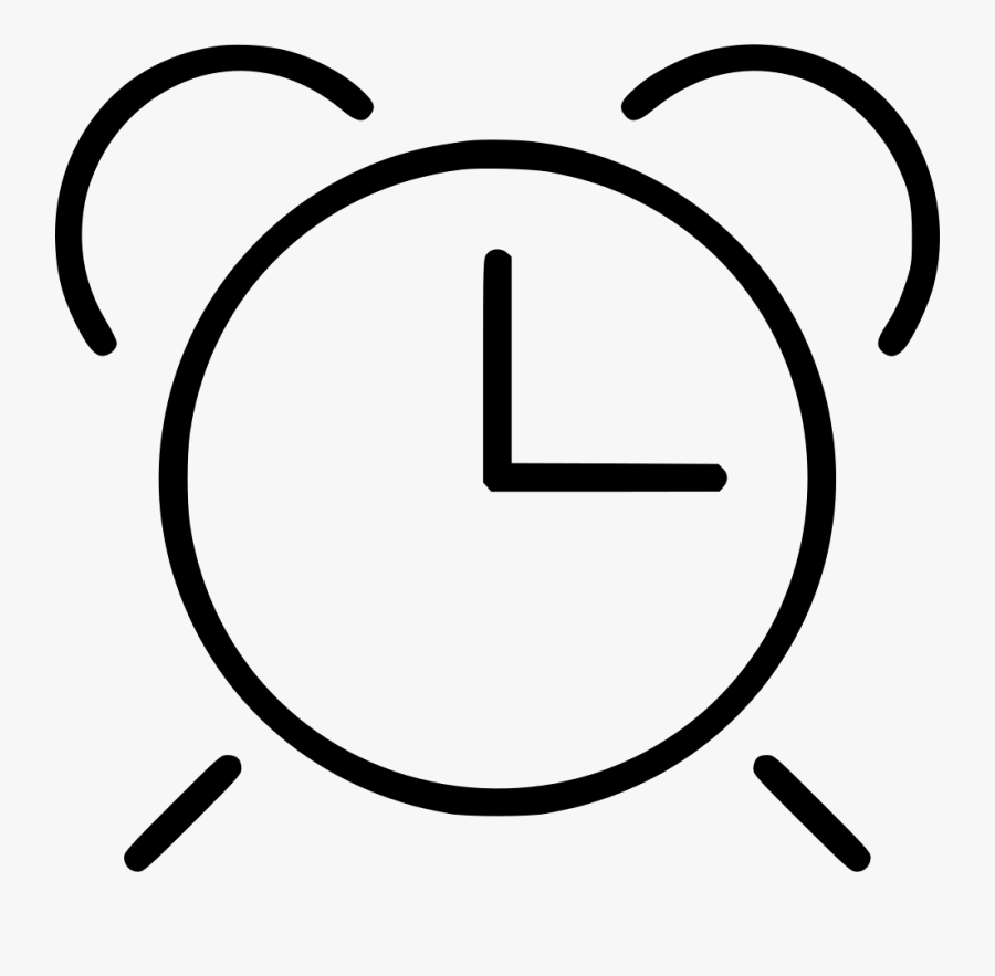 Alarm Clock Comments - Circle, Transparent Clipart