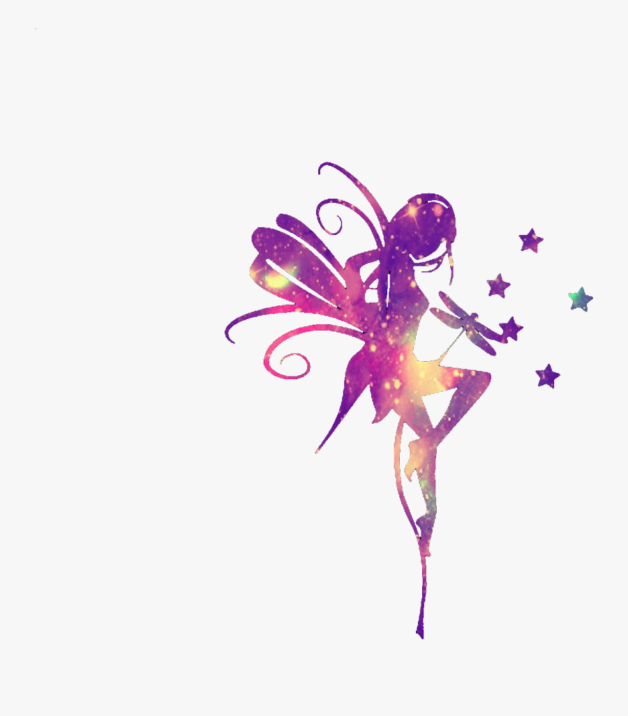 Profile Of A Fairy, Transparent Clipart