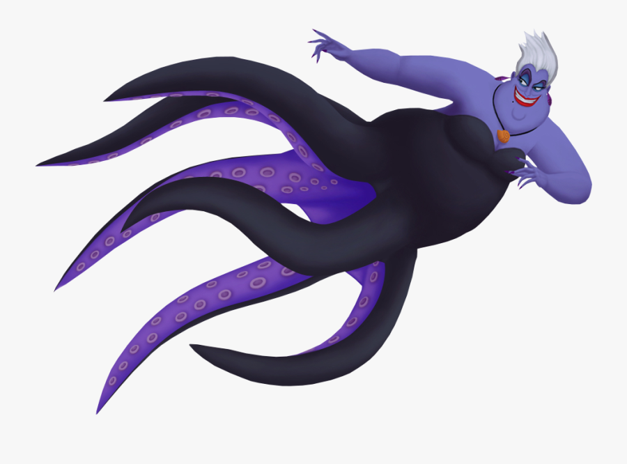 Kingdom Hearts Ii - Kingdom Hearts Ursula, Transparent Clipart