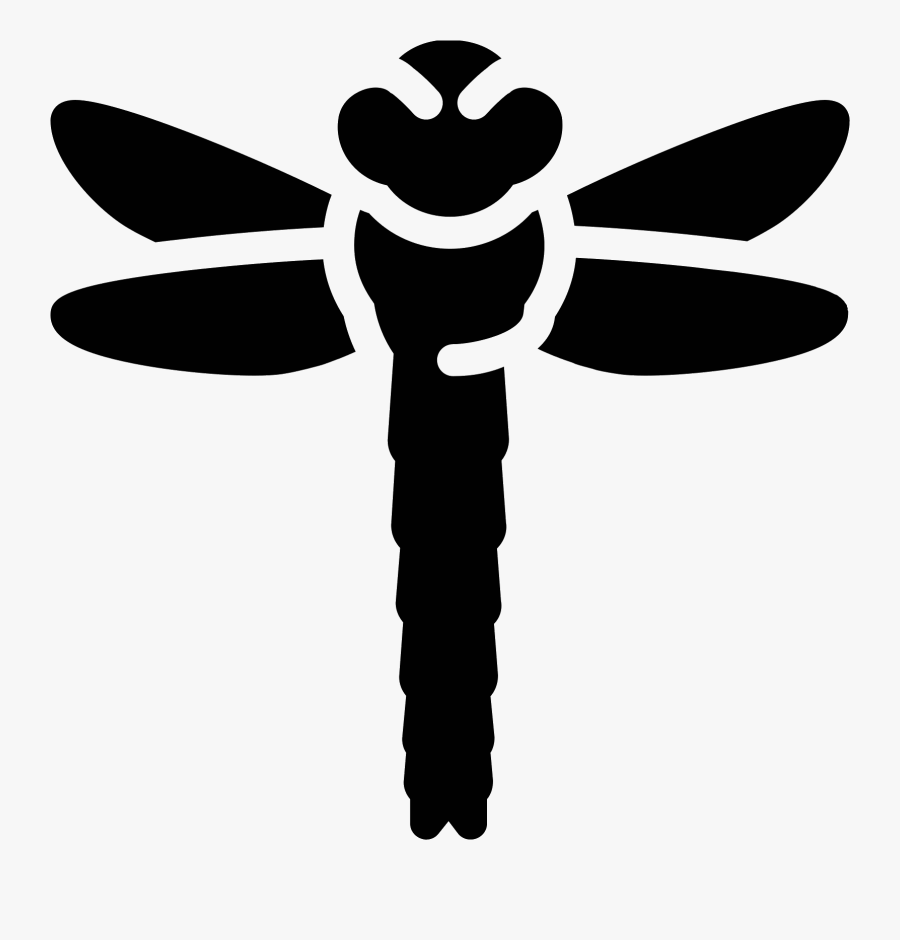 Filled Icon Free Download Clipart Freeuse Stock - Dragonfly Icon Png, Transparent Clipart