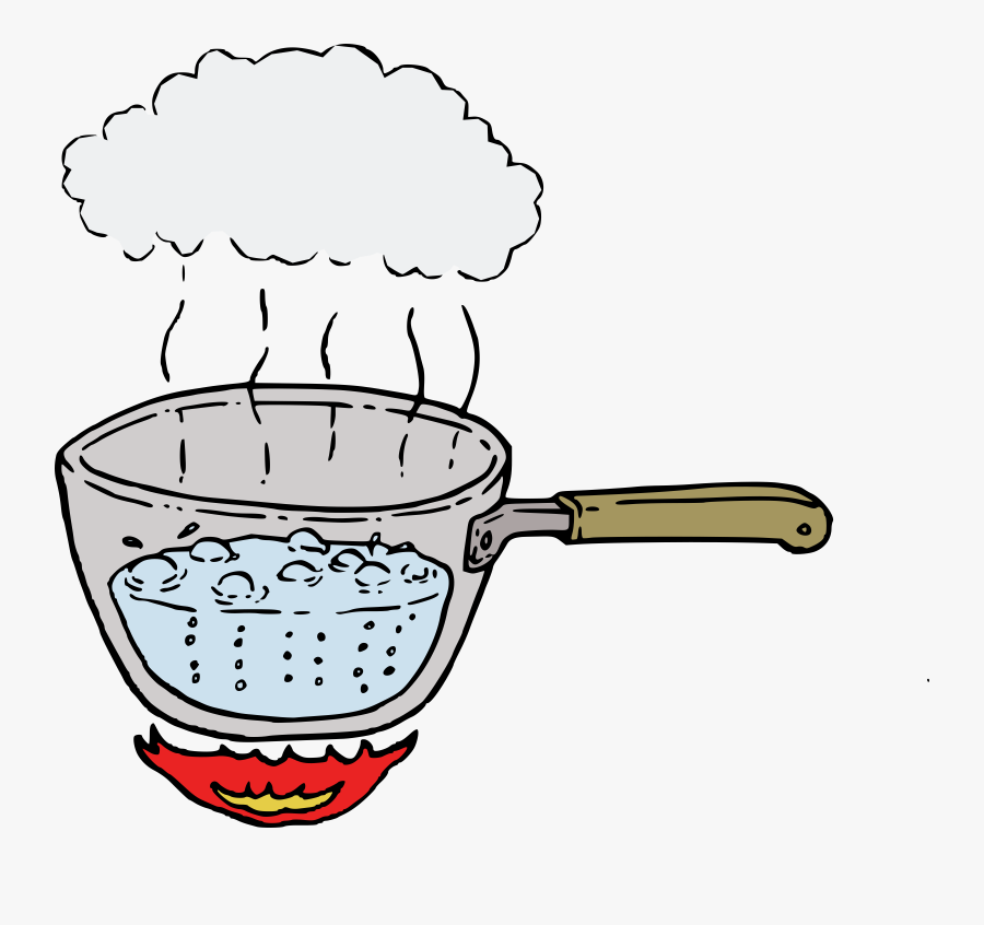 Kitchen Clipart Commercial Kitchen - Evaporation In A Pot, Transparent Clipart