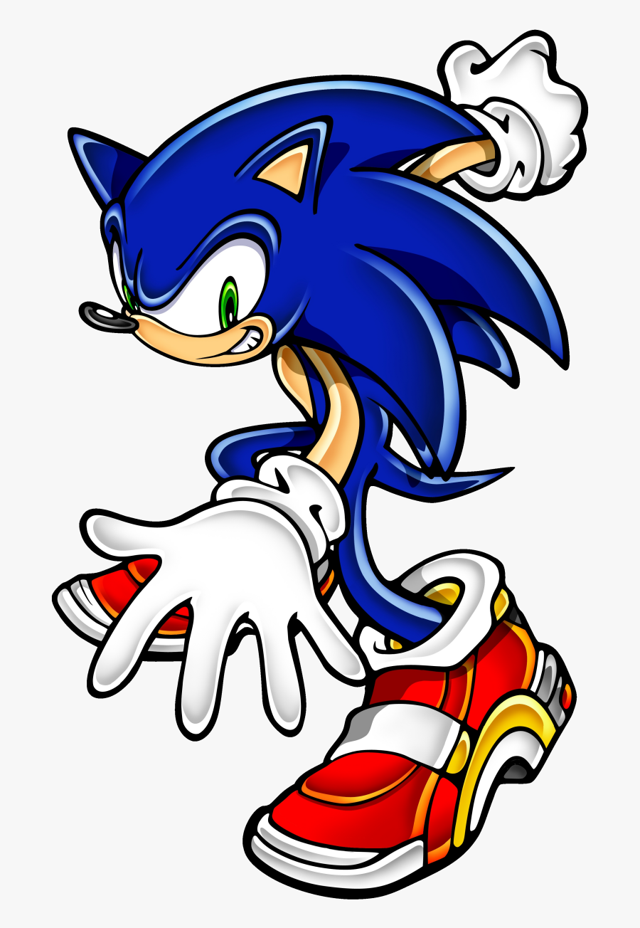 Tail Clipart Sonic Adventure - Sonic Adventure 2 Sonic Pose, Transparent Clipart