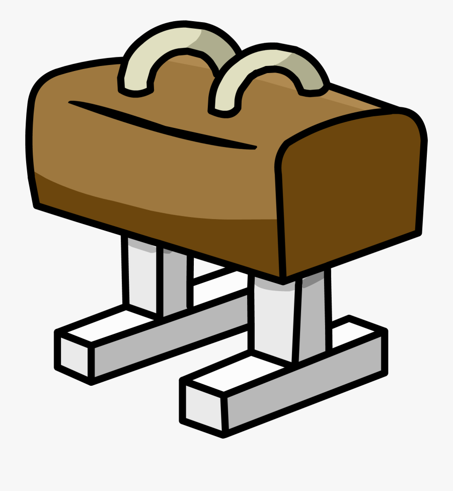 Club Penguin Wiki - Gymnastics Pommel Horse Clipart, Transparent Clipart