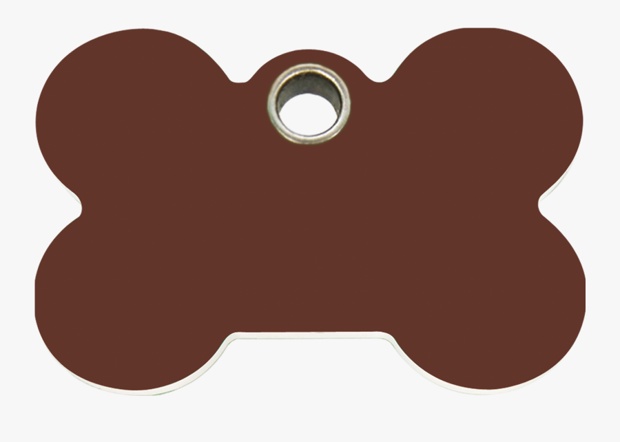 Dog Tag Bone Png Clipart , Png Download - Dog Tag Bone Brown, Transparent Clipart