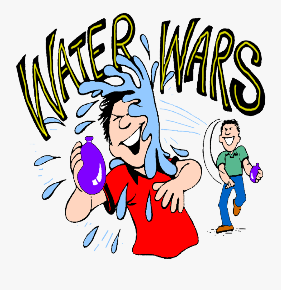 Free Water Balloons Cliparts - Water Balloon Fight Clipart, Transparent Clipart