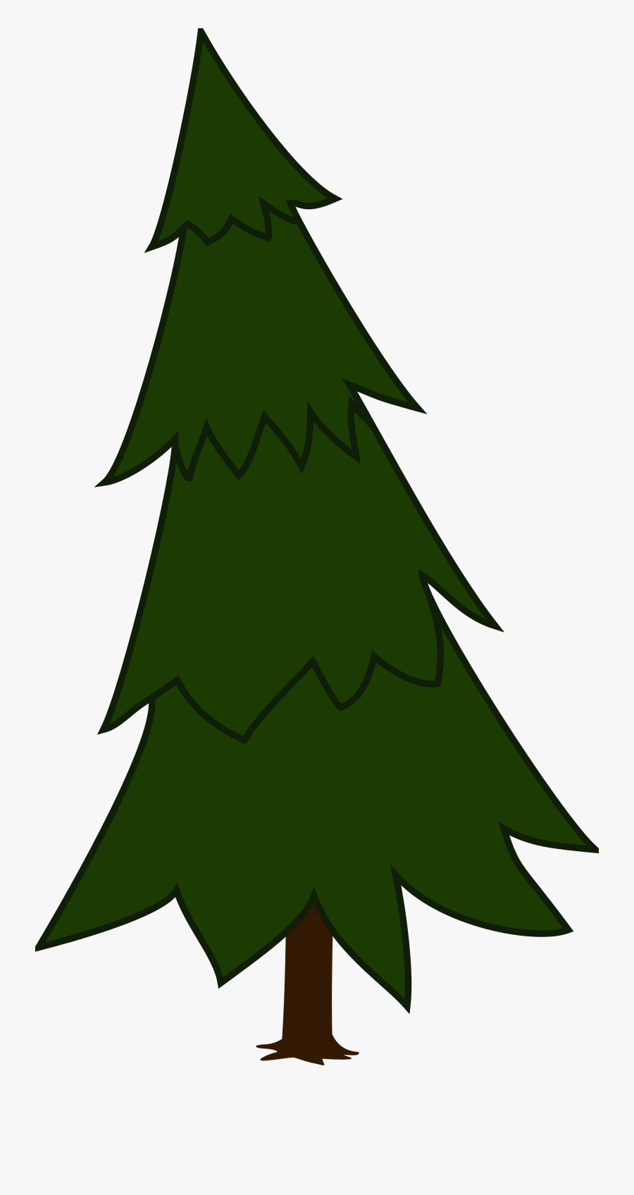 Pine Tree Svg Clipart - Tree Clipart Pine, Transparent Clipart