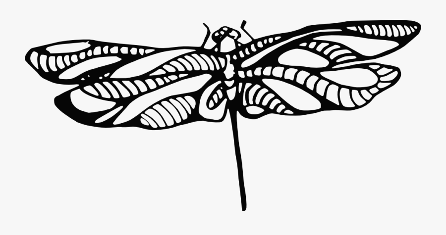 Dragonfly-tattoo - Dragonfly Henna Tattoo, Transparent Clipart