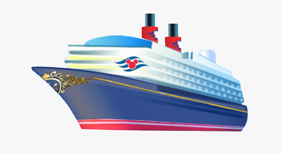 Cruise Ship Clipart Kid - Disney Cruise Ship Drawing, Transparent Clipart