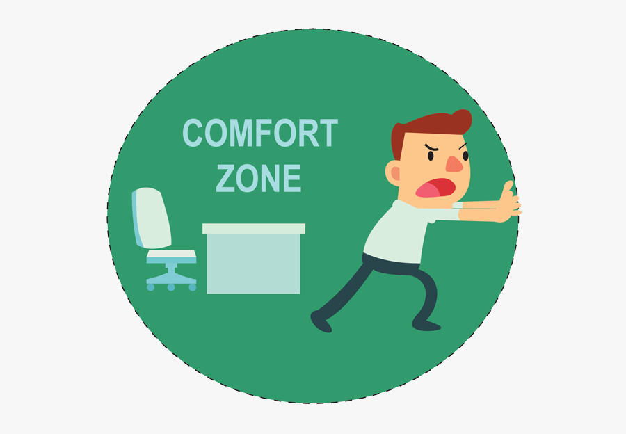 Expand Your Tastes, Experience Life In College - Comfort Zone And Success, Transparent Clipart
