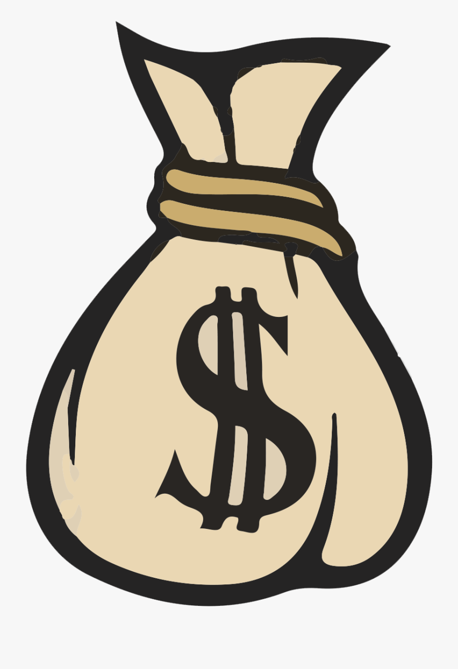 Price Clipart Money Fine - Drawings Of Money Bags , Free Transparent
