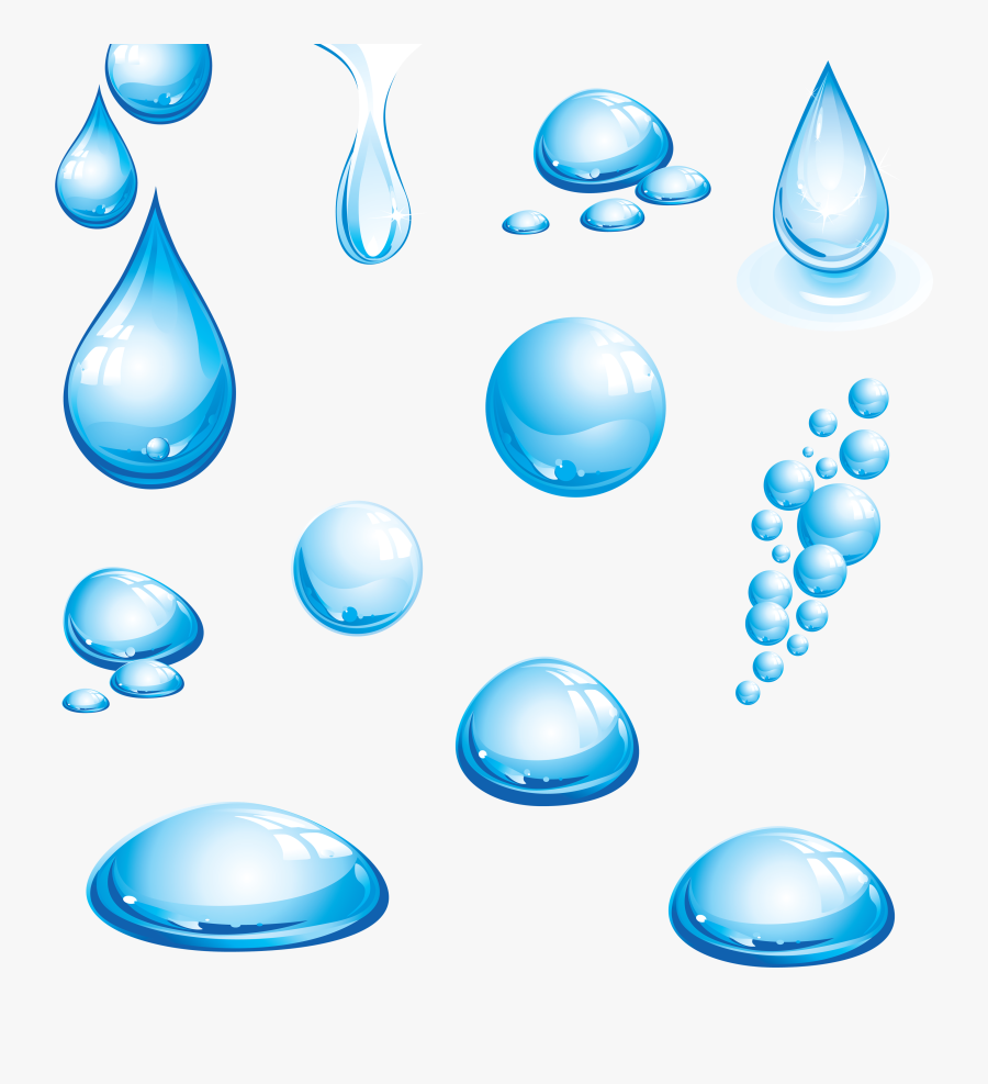 Water Image Free Water Drops Images Download Clip Art - Blue Water Drop Png, Transparent Clipart