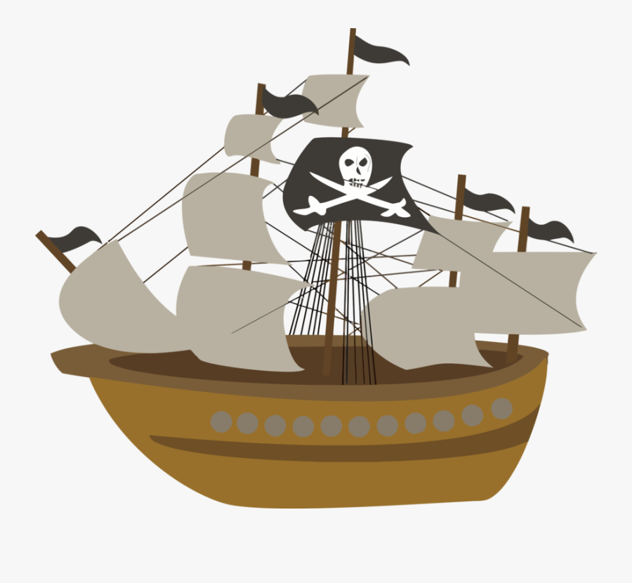Pirate, Ship - - Transparent Background Pirate Ship Clip Art, Transparent Clipart