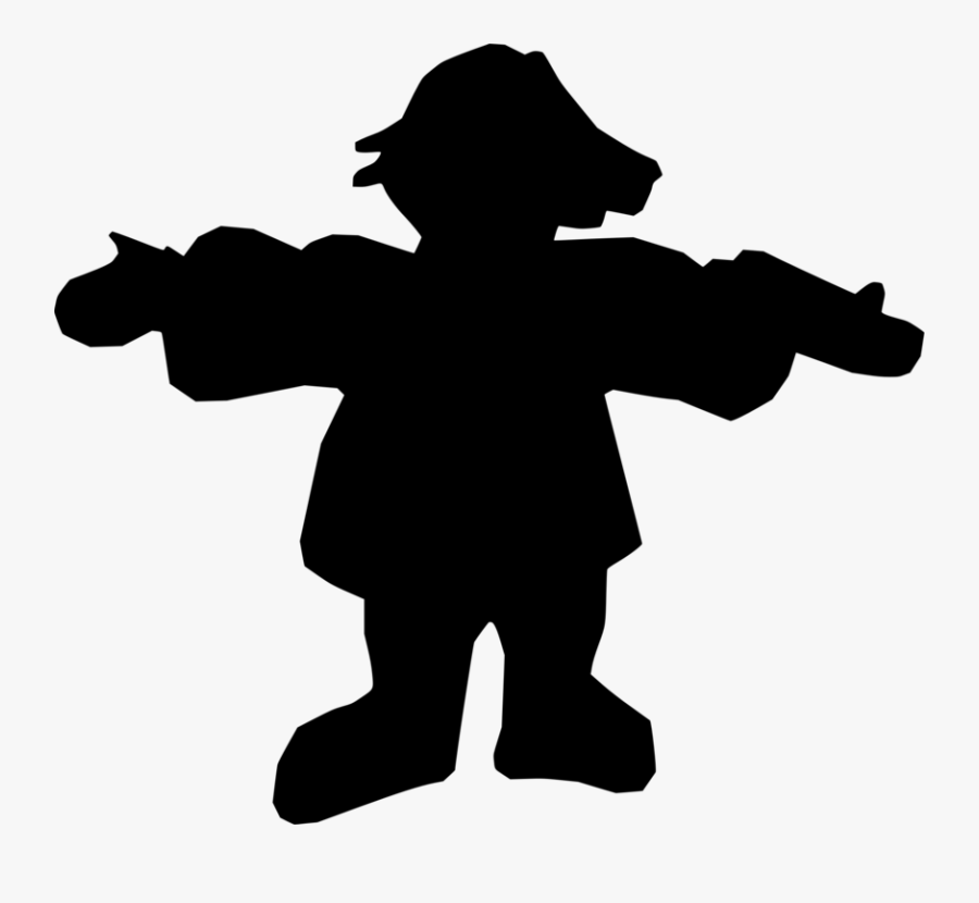 Silhouette Gosi Puppet The Adventures Of Pinocchio - Silhouette, Transparent Clipart