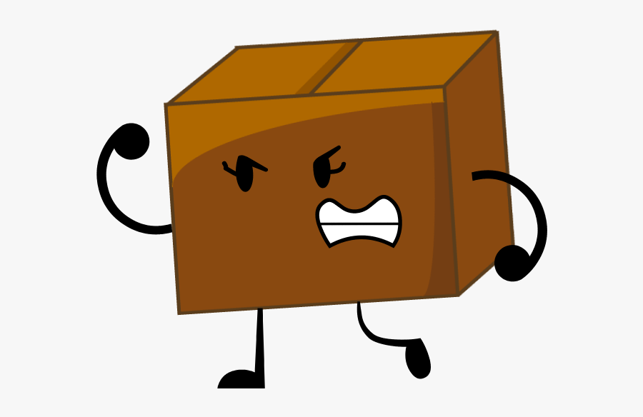 Object Shows Box Clipart , Png Download - Bfdi Cardboard, Transparent Clipart
