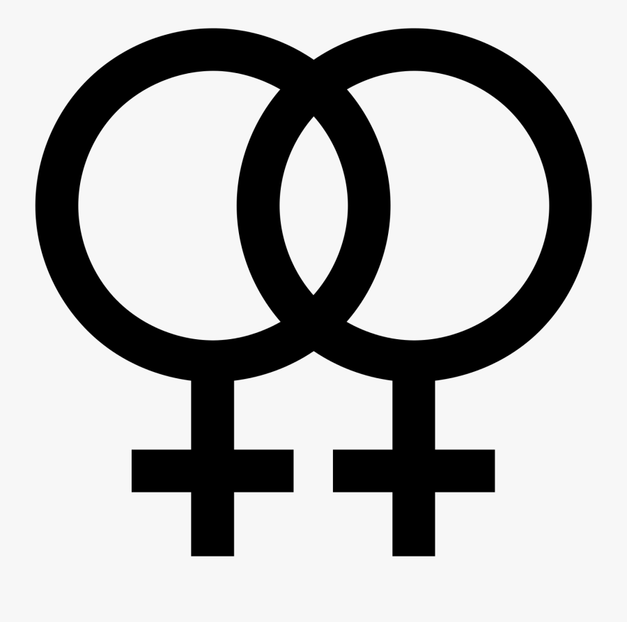 Transparent Female Sign Png - Lesbian Symbol Png, Transparent Clipart