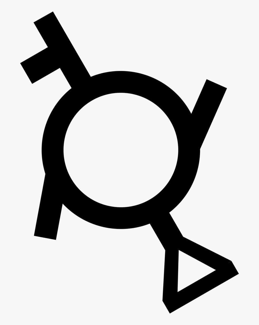 Genderfluid Symbol By Pride-flags - Gender Fluid Gender Symbol, Transparent Clipart