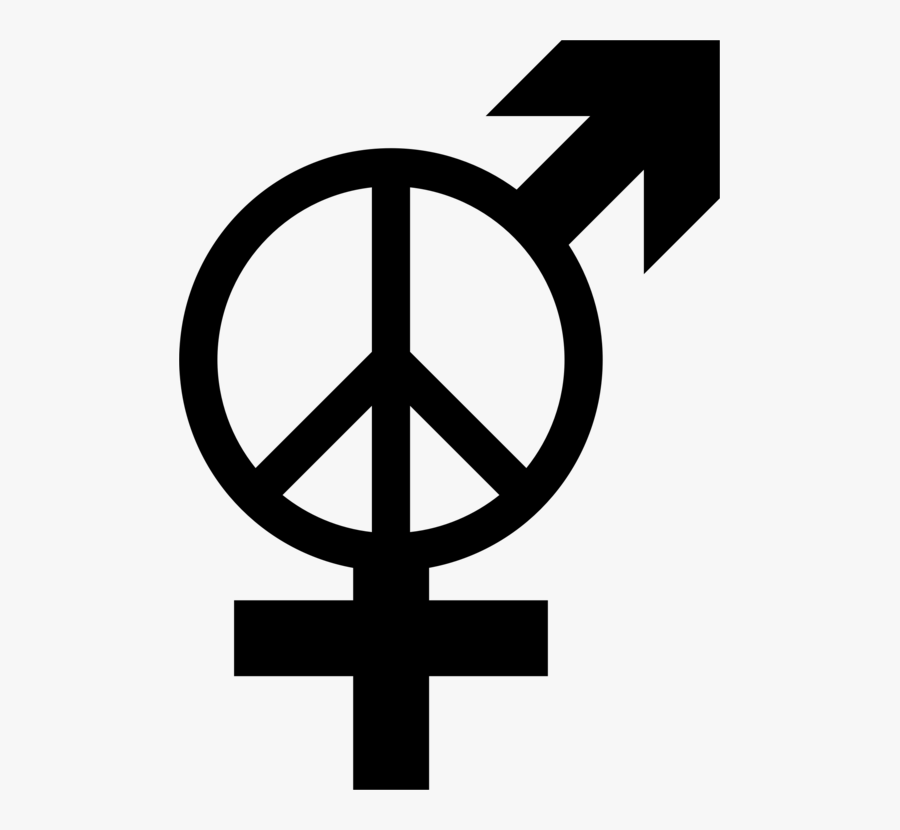 Symbol,peace Symbols,line - Gender Equality And Peace , Free