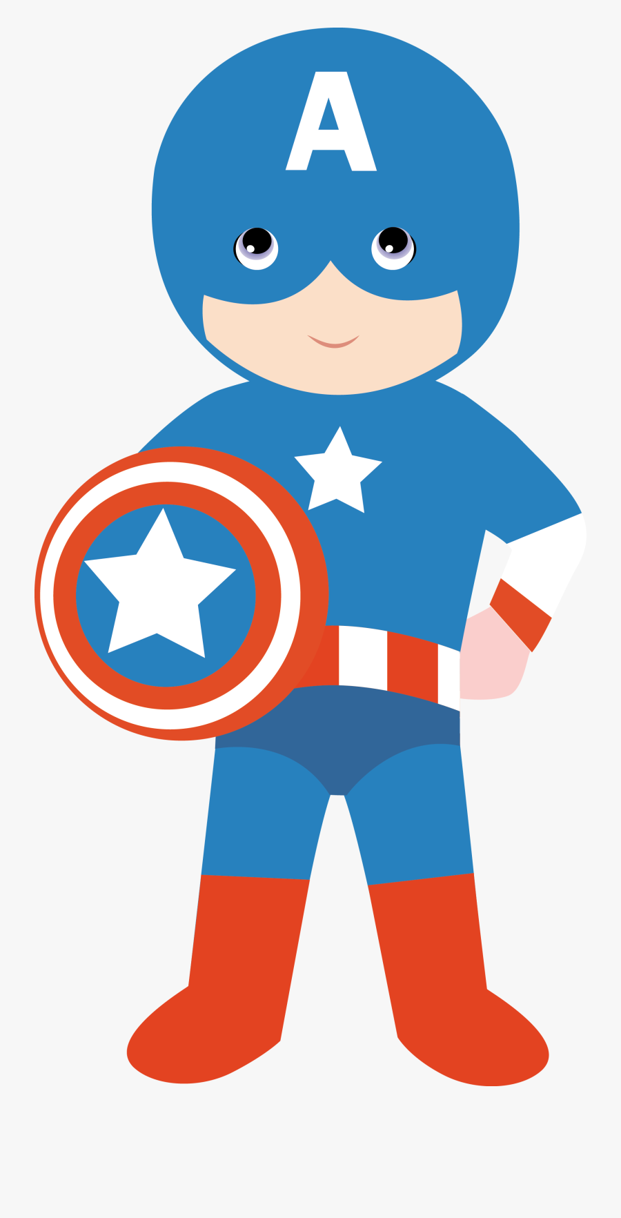 Here You Will Find Reminders, Links, Volunteer Opportunities, - Cute Captain America Drawing Cartoon Easy, Transparent Clipart