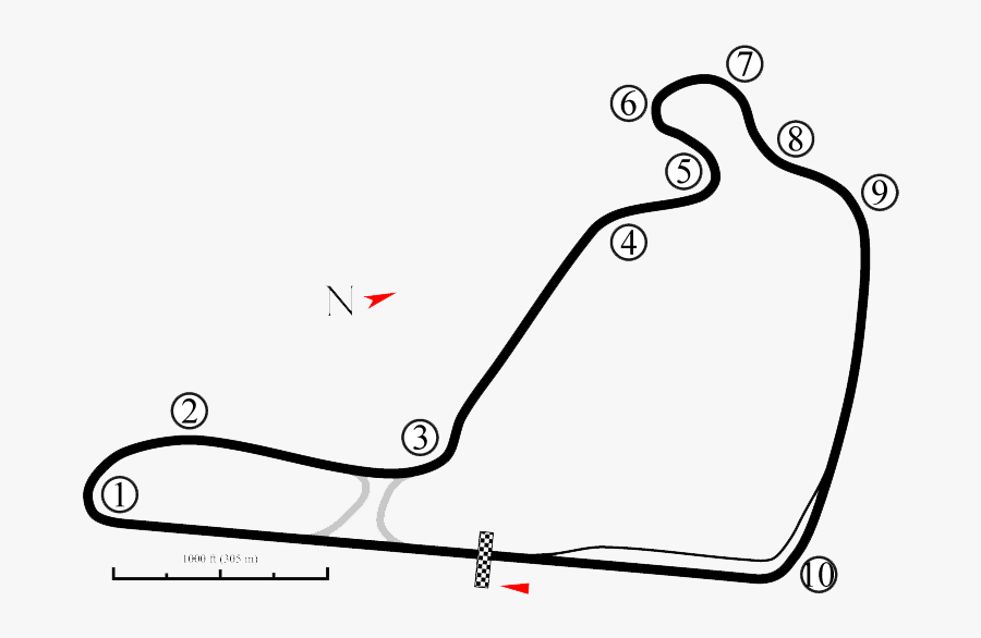 Drawing Racing Track - Summit Point Track Map , Free Transparent ...