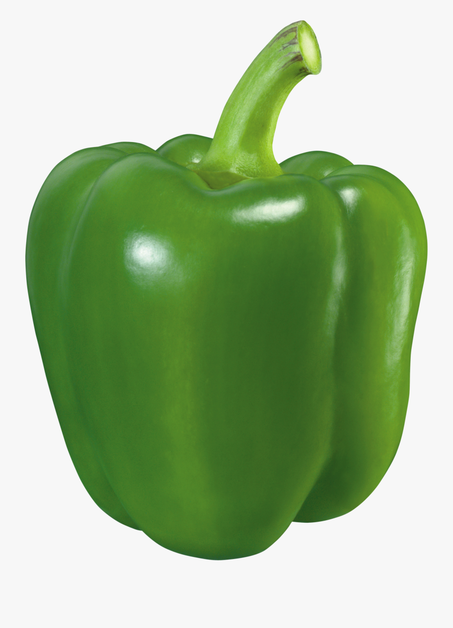 Green Bell Pepper Clipart - Capsicum Png , Free Transparent Clipart