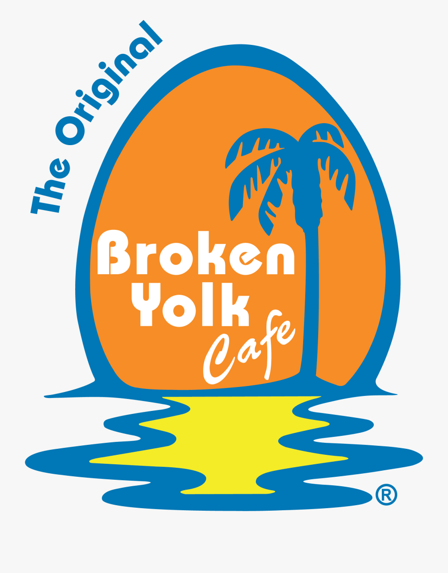 The Broken Yolk Cafe - Broken Yolk Cafe Logo, Transparent Clipart