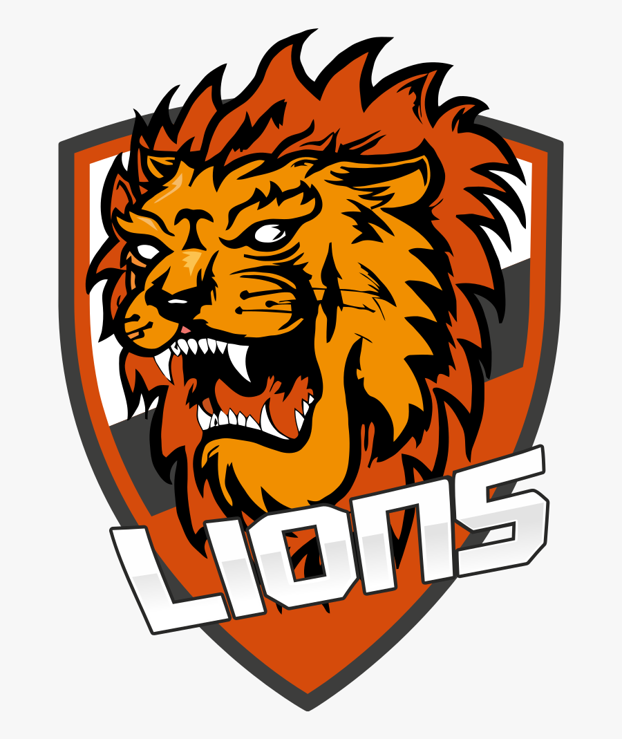 Threat - - Lion Team Logo Png, Transparent Clipart