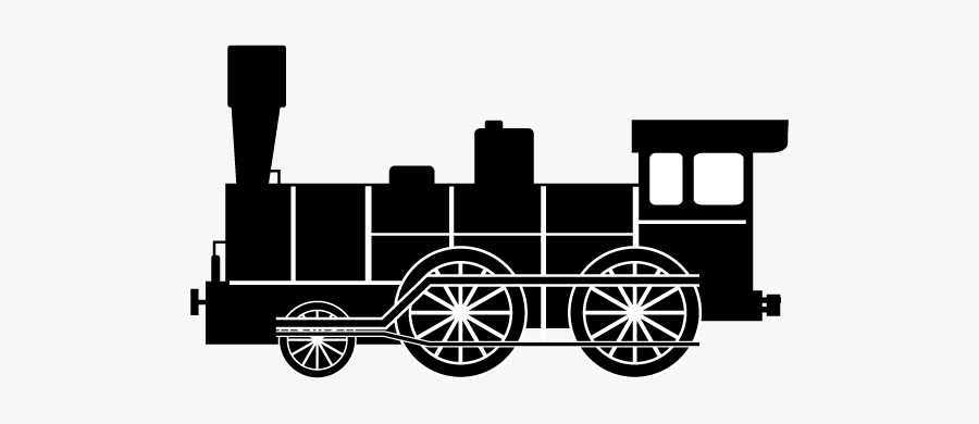 Driving Clipart Steam Locomotive - 蒸気 機関 車 イラスト, Transparent Clipart
