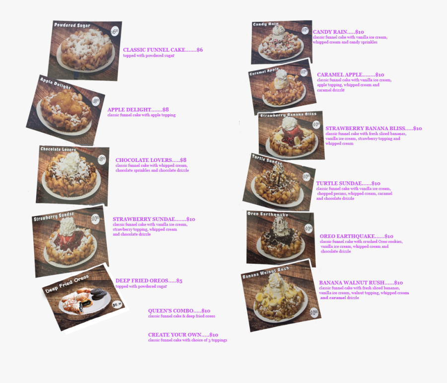 Transparent Funnel Icon Png - Funnel Cake Menu, Transparent Clipart