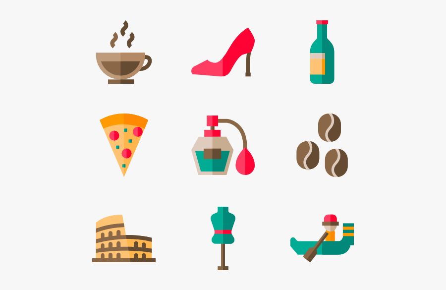 Clip Dessert - Italy Icons Png, Transparent Clipart