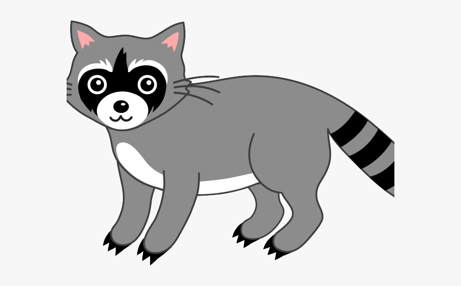 Free Baby Animal Clipart - Raccoons Clipart Png, Transparent Clipart