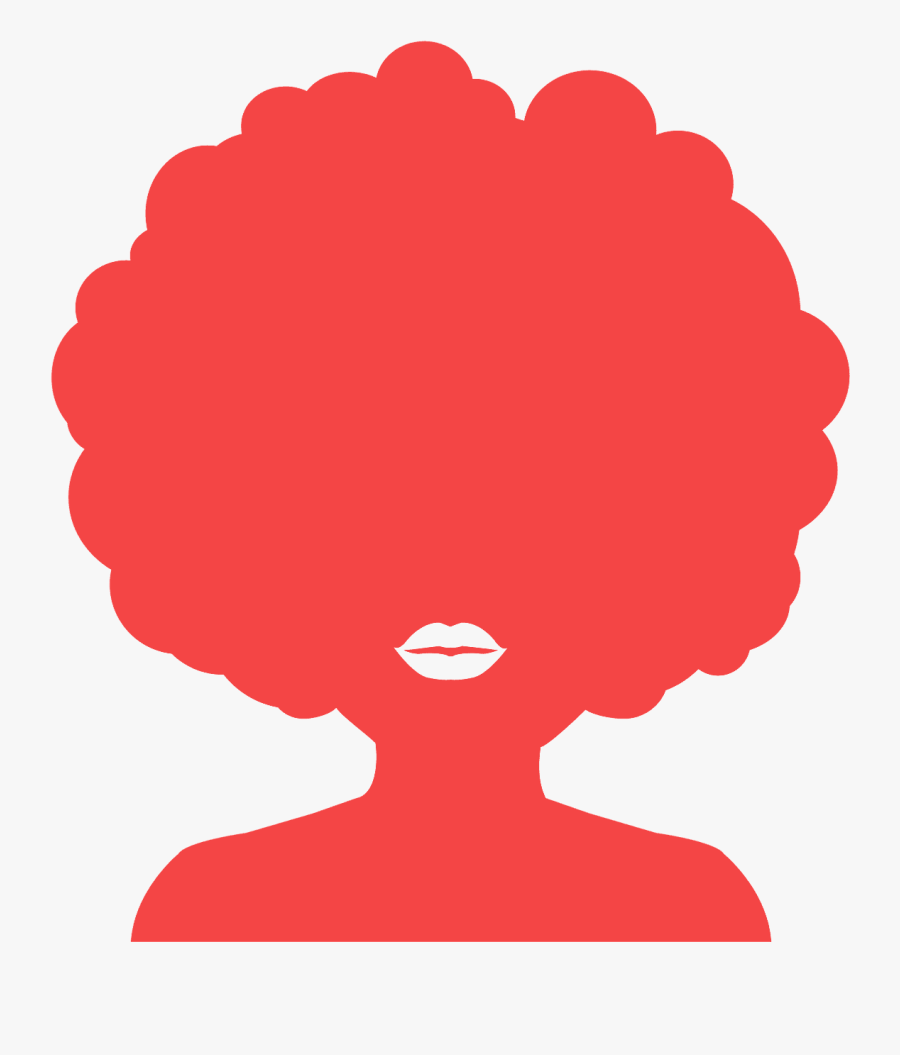 Afro, Transparent Clipart