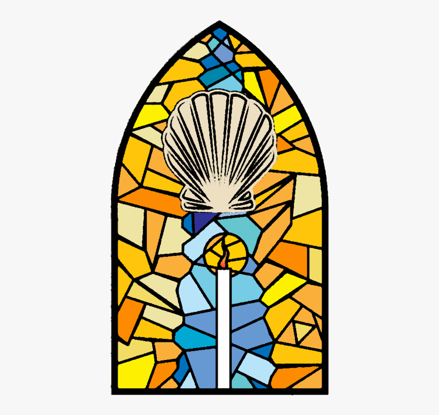 Catholic Seven Altarpiece Of Stained Glass Sacraments - Sacraments Of The Catholic Church, Transparent Clipart