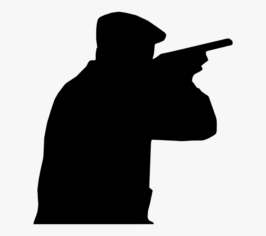 Silhouette, Hunting, Weapon, Shotgun, Icon, Isolated - Hunting, Transparent Clipart