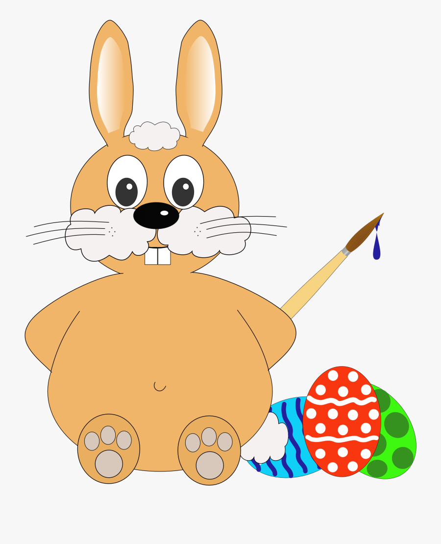 Collection Of Free Easter Bunny Clipart - Påskehare Png, Transparent Clipart