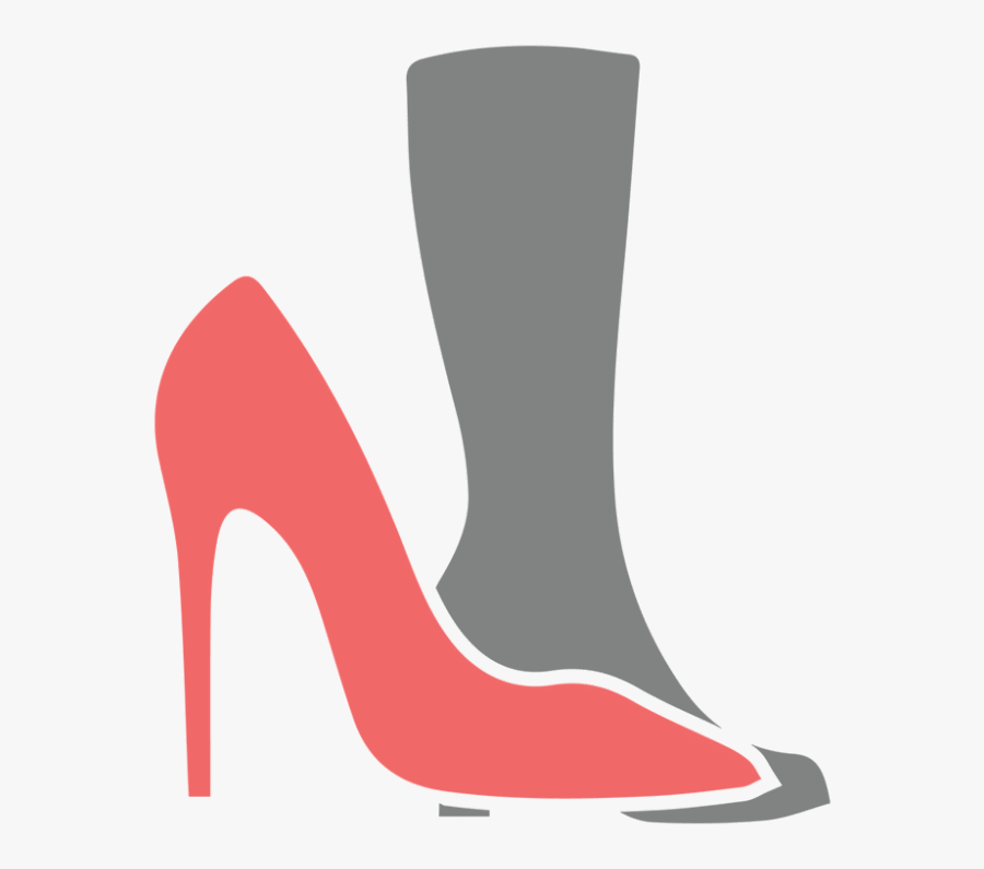 Shoes Heels Vector Icon - Basic Pump, Transparent Clipart