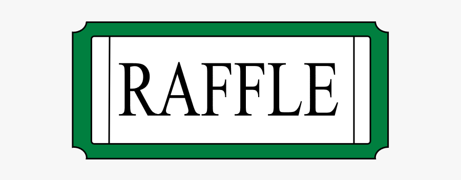 Raffle - Green Raffle Clipart, Transparent Clipart