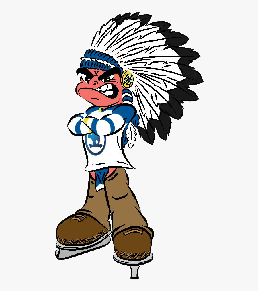 Mascot For Ice Hockey Team From Czech Rep - Cartoon, Transparent Clipart