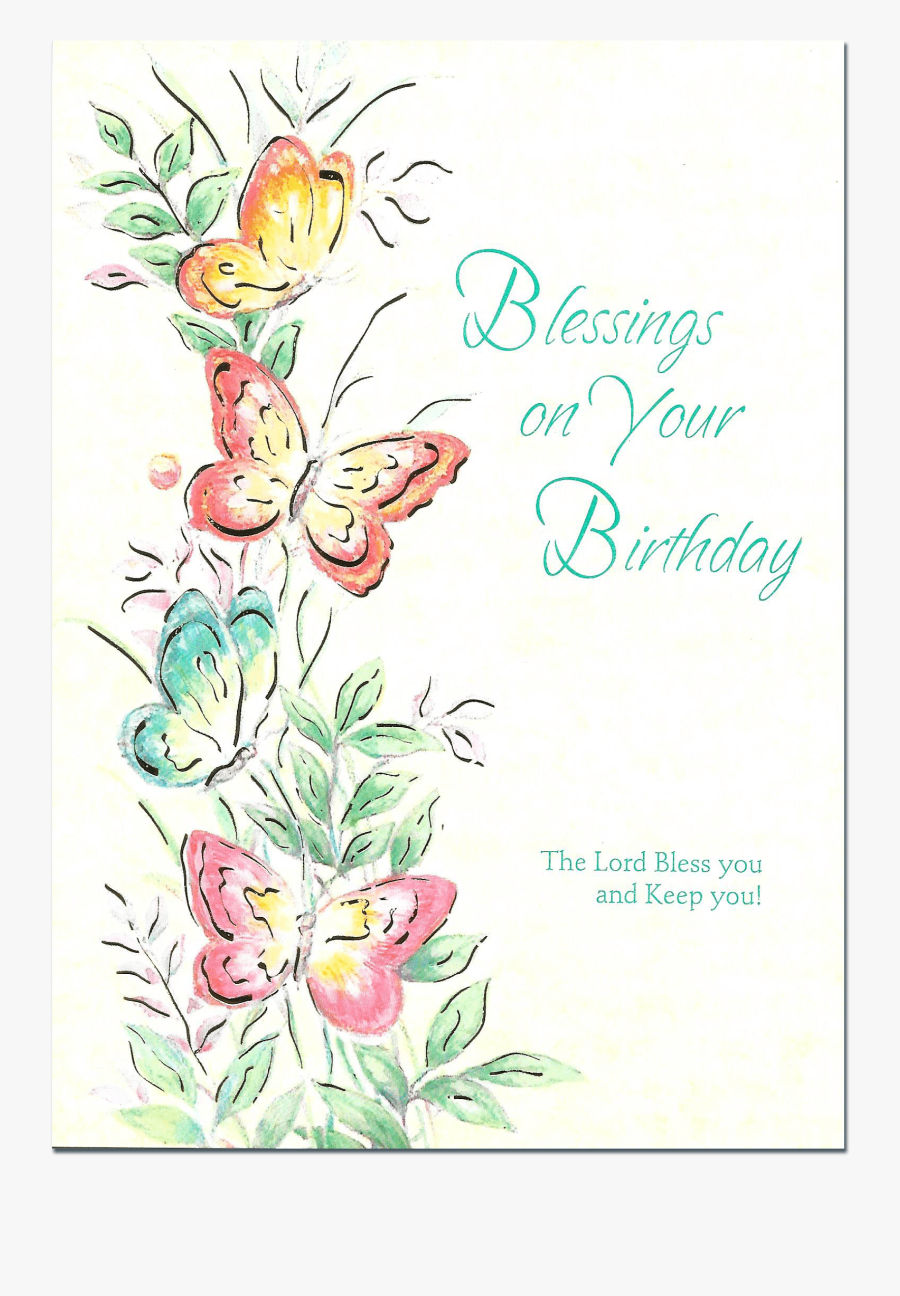 Clip Art Birthday Blessings Images - Illustration, Transparent Clipart